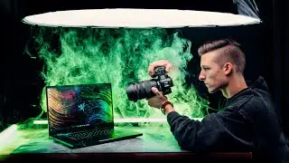 I filmed a laptop commercial for Razer