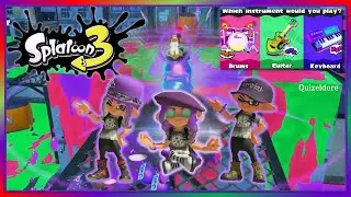 Splatoon 3 Tricolor Battles | Drums vs. Guitar vs. Keyboard Splatfest!