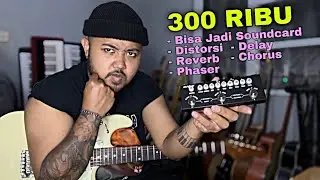 Efek Gitar Digital Murah 300 Ribu! Bisa Jadi Soundcard! Efeknya Lengkap! Review Cuvave Cube Baby