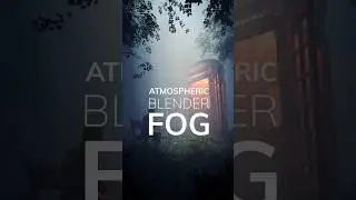Quick volume FOG in BLENDER just using one material 