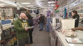 New Comic Book Day LIVE at the Local Comic Shop!