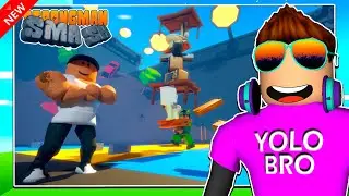 НОВЫЙ СТРОНГМАН СИМУЛЯТОР В РОБЛОКС! STRONGMAN SMASH SIMULATOR ROBLOX