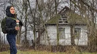 Hiding from the Rain in an Abandoned Hut