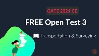 Free GATE 2021 CE Open Test 3 | Details and Syllabus