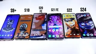 S24 VS S22 VS S21 FE VS S20 FE VS S10 VS S9+! (PUBG, Speakers & Display) Is It worth the Upgrade?