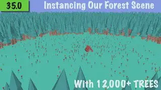 35: Instancing The Forest Scene With 12,000+ Trees With Swift And Metal