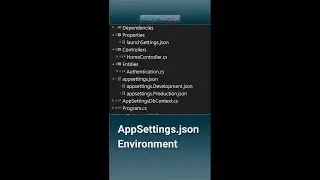 How to use AppSettings.json for a different .NET environment