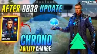 CHRONO ABILITY CHANGE | FREEFIRE CHRONO ABILITY CHANGE AFTER OB38 UPDATE | FREEFIRE NEW EVENT | OB38