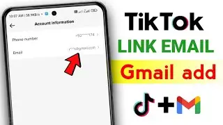 Add Gmail In TikTok Account | Tiktok me gmail kaise add kare | Tiktok ko Gmail se link kaise kare