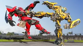 Transformers One | Official Movie (2024) | Bumblebee vs Dino Final Fight | Paramount Pictures [HD]