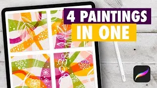 Watercolor Doodles in Procreate | Easy and Fun Tutorial 🥰