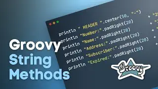 Groovy Tutorial | Groovy String Methods