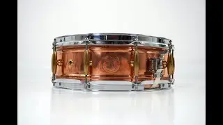 G.A.M. Roberto Spizzichino Copper Snare Drum