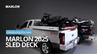 The snowstorm is here | Introducing the 2025 Marlon Xplore Pro III Sled Deck