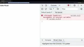 Javascript - Array Const