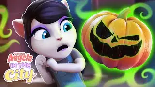 NEW EPISODE! The Spooky Pumpkin 🎃 Talking Angela: In The City (Episode 13)