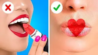 EXTREME MAKEOVER HACKS || How to Sneak Makeup Everywhere You Go! Viral Beauty Tools by DrawPaw
