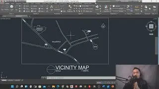 CAD Exercise - Creating Vicinity Map (Taglish)