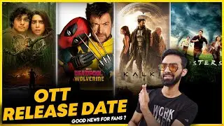 Munjya OTT Release Date || Kalki 2898 AD OTT Release Date || Deadpool 3 OTT Release Date