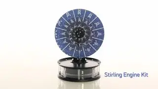 Stirling Engine Kit from ThinkGeek