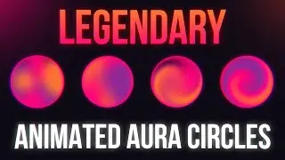 Gradient Aura Circle in after effects