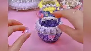 Step By step tutorial DIY Basket 🧺|disposable cup craft ideas| woolen craft basket