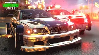 NFS Unbound UNITE - Most Wanted BMW M3 GTR! Police Chase