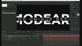 Create a Simple Professional Text Title  Animation in After Effects