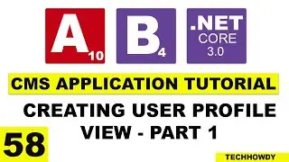 Creating User Profile View & Implementing Profile Update Functionality | ANGULAR 10 - Part 1