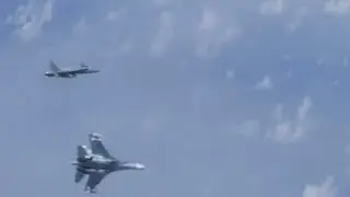 Russia claims a NATO jet buzzed defence minister's plane