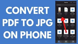 How to Convert PDF to JPG (FREE!)