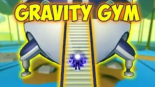 Reaching The NEW Gravity Gym In ROBLOX Gym League