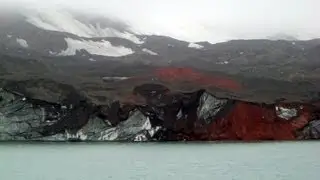 Pendulum Cove, Deception Island, South Shetland Islands, Antarctic Peninsula, Antarctica, South Pole