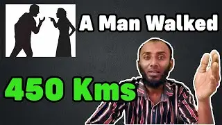 A Man Walked 450 km long for a small fight | Tamil | MTStrives