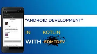 Kotlin Android Tutorial - Print PDF contains Image