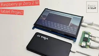 Raspberry pi Zero 2 W Tablet Project - Unboxing and First Use – part 1