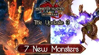 MH Sunbreak Title Update 3 lookin FIRE!🔥