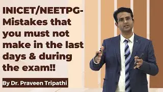 Must remember things, in last days before and during the exam #inicet #inicet2024 #neetpg2024