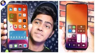 Get Iphone 12 Looks on Any Android Device | Android ko banao SASTA IPHONE😂 | Install OS14 On Android