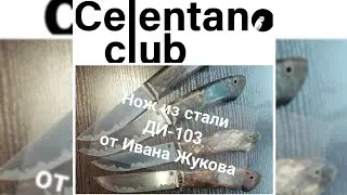 Нож из стали ДИ 103 от Ивана Жукова