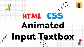 Animated Input Textbox with HTML & CSS