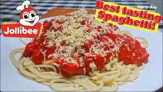 The Secret of Jollibee Style Spaghetti! I Show you HOW (SIMPLE INGREDIENTS) How to Cook Spaghetti?