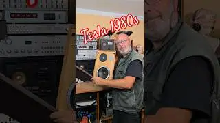 1980s Vintage TESLA SPEAKERS Sound Test - ARS 9504.10 #youtubehighfive @youtubecreators