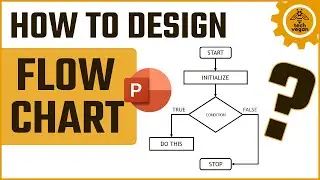 How to Create Flow Chart Diagram using PowerPoint | Design Project Flow Chart using PPT 🔥