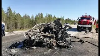 «Уснул за рулем»: семья разбилась в жутком ДТП на трассе «Кола» в Карелии