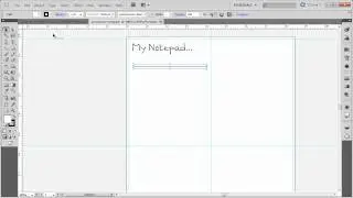 Illustrator CS5 Basics: Create a simple notepad learn AWESOME tools.