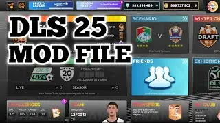 DLS 25 Mod Apk | Dream League Soccer 2025 Mod Full Tutorial