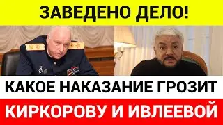 🔴УГОЛОВНОЕ ДЕЛО ВОЗБУЖДЕНО НА КИРКОРОВА И ИВЛЕЕВУ