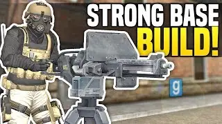 BUILDING A STRONG BASE - Gmod DarkRP | Police Won't Stop Raiding!