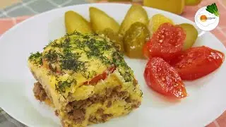 Картофельная Запеканка с Фаршем в Духовке — Простой и Вкусный Рецепт Все Получится с Первого Раза